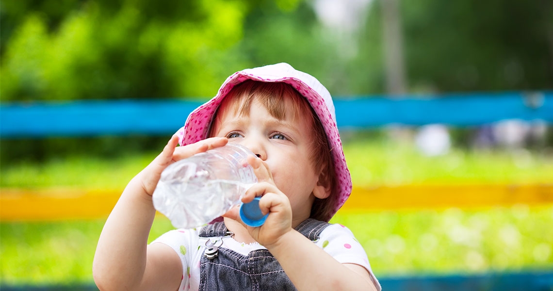 L'hydratation des enfants