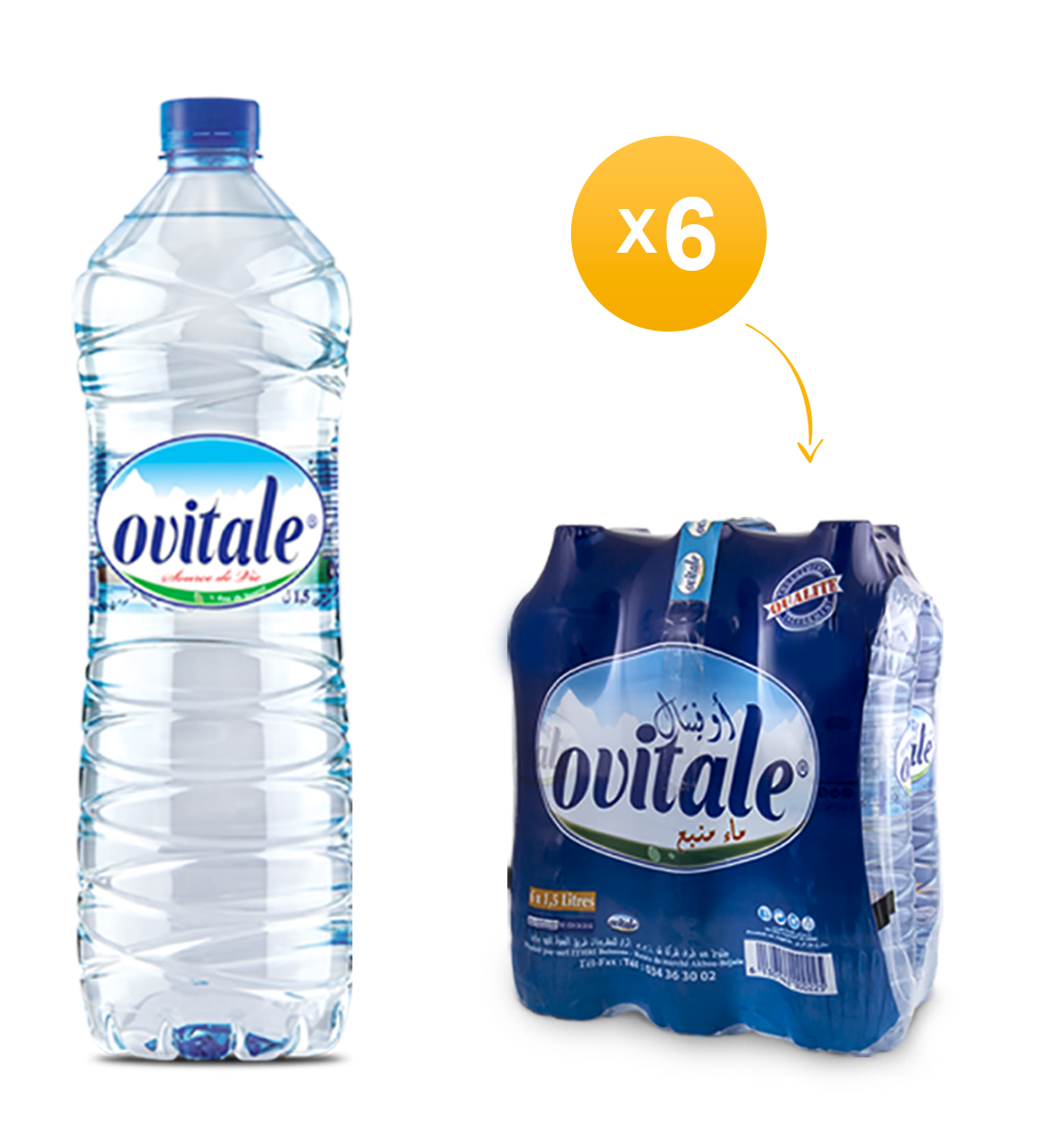 Ovitale Bouteille 15 Litre